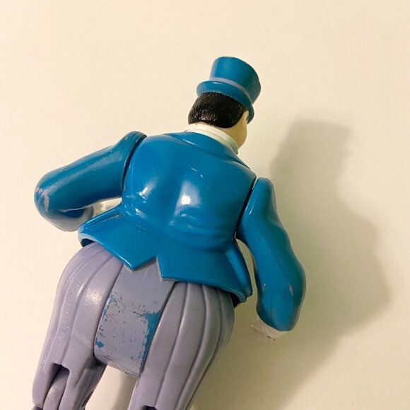 Vintage 1989 Batman Penguin Action Figure DC Comics 4 Inch Tall Toy - Picture 11 of 12